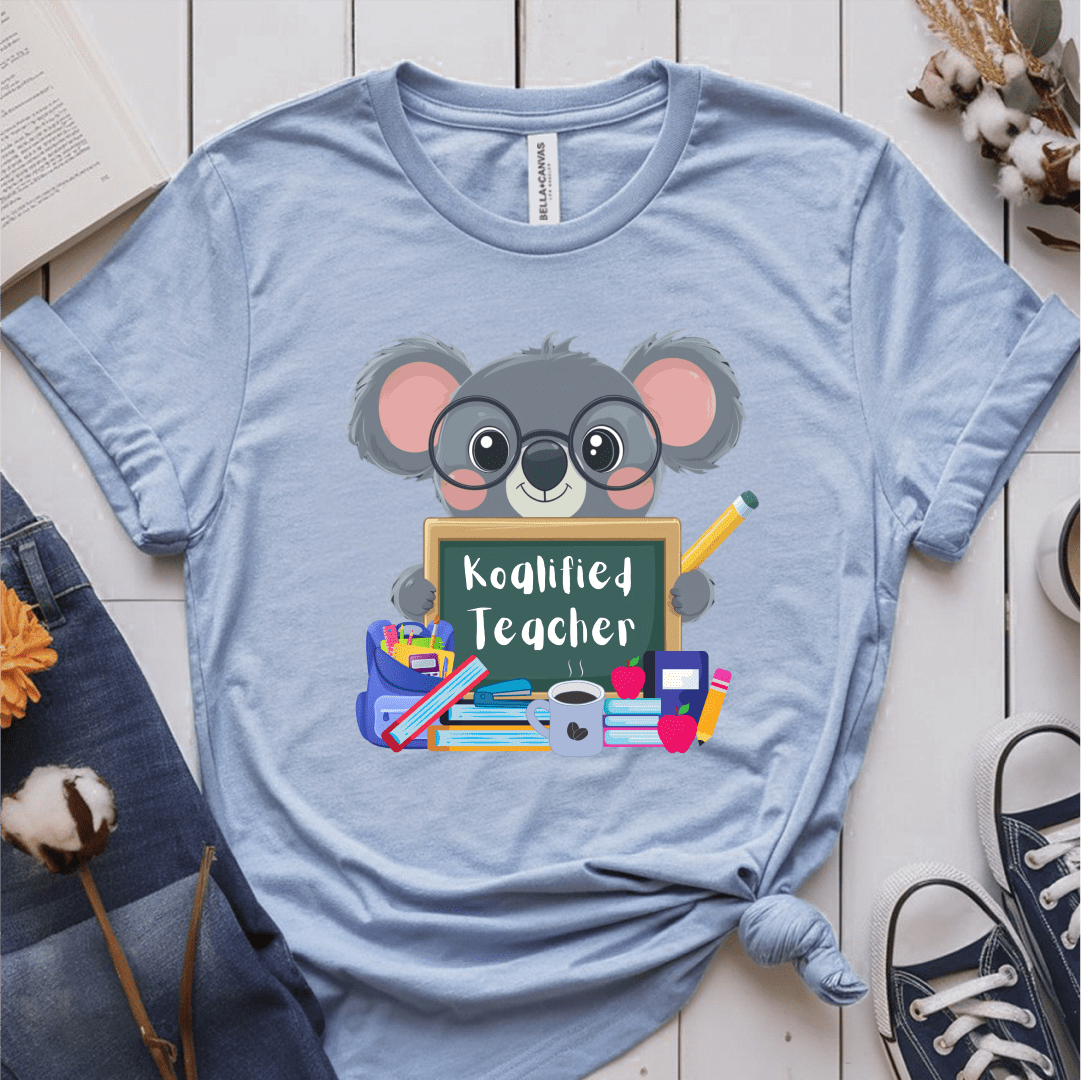 T-Shirt Light Blue / S Koalified Teacher T-Shirt