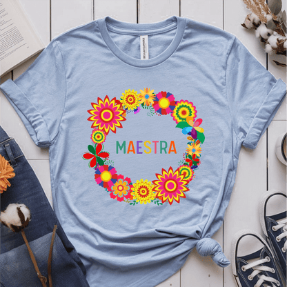 T-Shirt Light Blue / S Maestra Circle T-Shirt