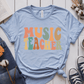 T-Shirt Light Blue / S Music Teacher Fall Colors T-Shirt