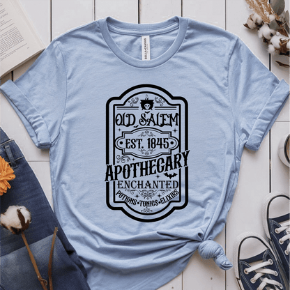 T-Shirt Light Blue / S Old Salem Apothecary T-Shirt