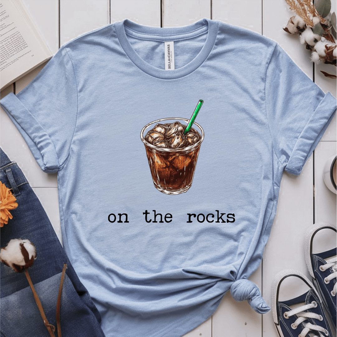 T-Shirt Light Blue / S On The Rocks T-Shirt