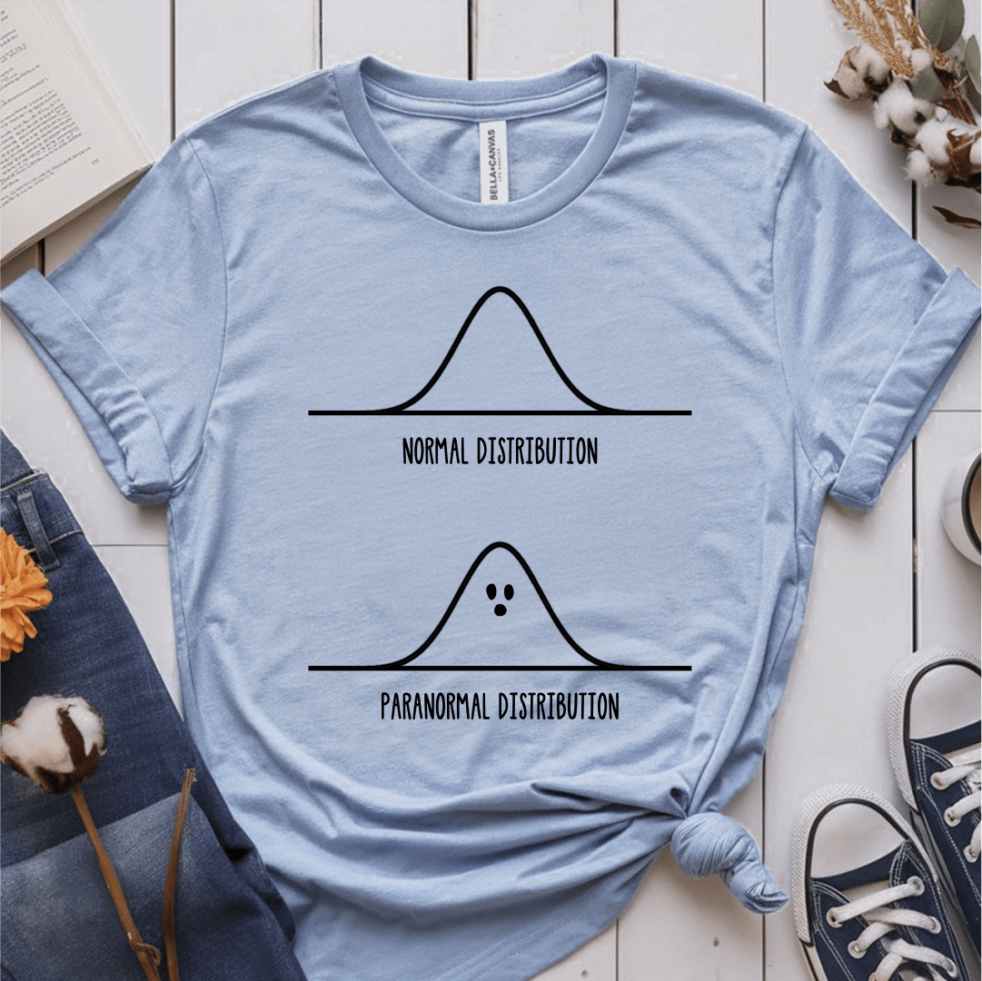 T-Shirt Light Blue / S Paranormal Distribution T-Shirt