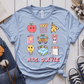 T-Shirt Light Blue / S Personalized Name Cute Pastel Stickers T-Shirt