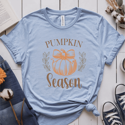 T-Shirt Light Blue / S Pumpkin Season T-Shirt