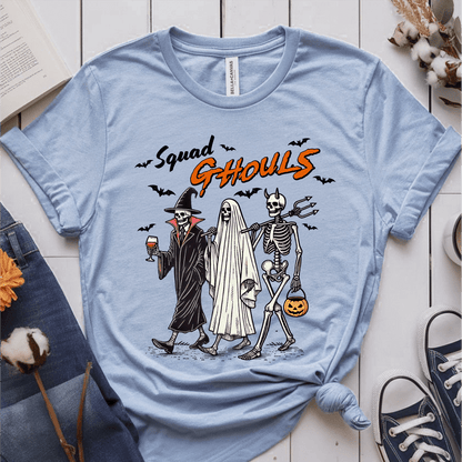 T-Shirt Light Blue / S Squad Ghouls T-Shirt