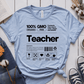 T-Shirt Light Blue / S Teacher GMO Description T-Shirt