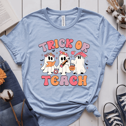 T-Shirt Light Blue / S Trick Or Teach T-Shirt