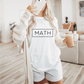 T-Shirt Math The Only Subject That Counts T-Shirt