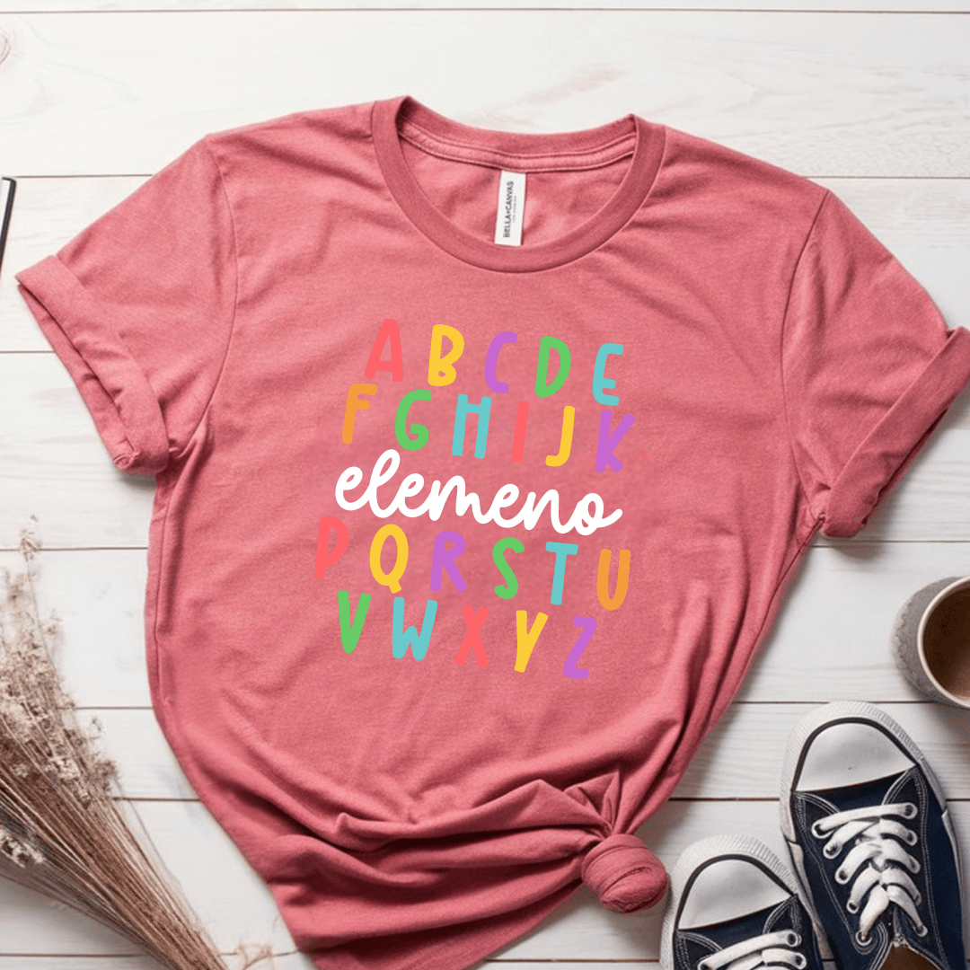 T-Shirt Mauve / S ABC Elemeno T-Shirt