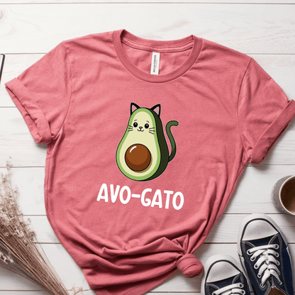 T-Shirt Mauve / S Avo-Gato T-Shirt