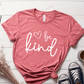 T-Shirt Mauve / S Be Kind Heart Sketch T-Shirt