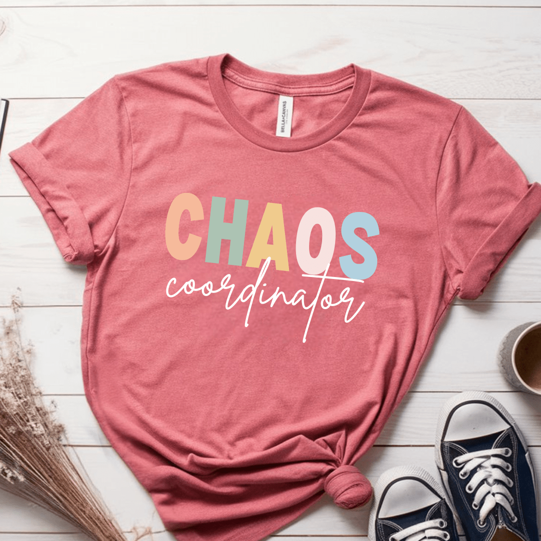 T-Shirt Mauve / S Chaos Coordinator T-Shirt