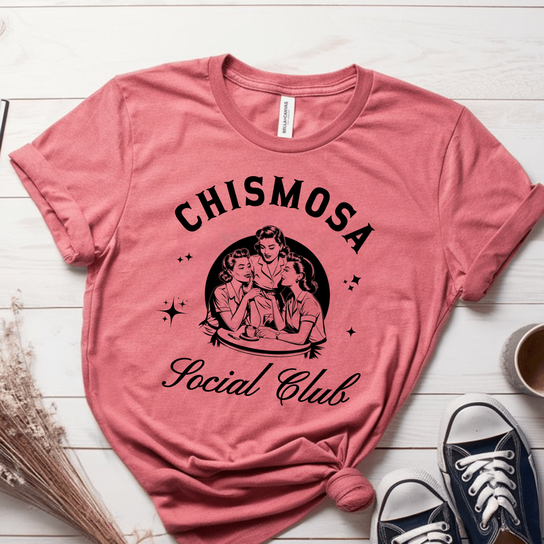 T-Shirt Mauve / S Chismosa Social Club T-Shirt