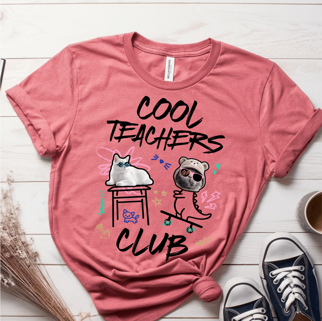 T-Shirt Mauve / S Cool Teachers Club T-Shirt