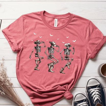 T-Shirt Mauve / S Cowboy Skeleton T-Shirt