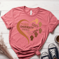 T-Shirt Mauve / S Diversity Heart Skin Color T-Shirt