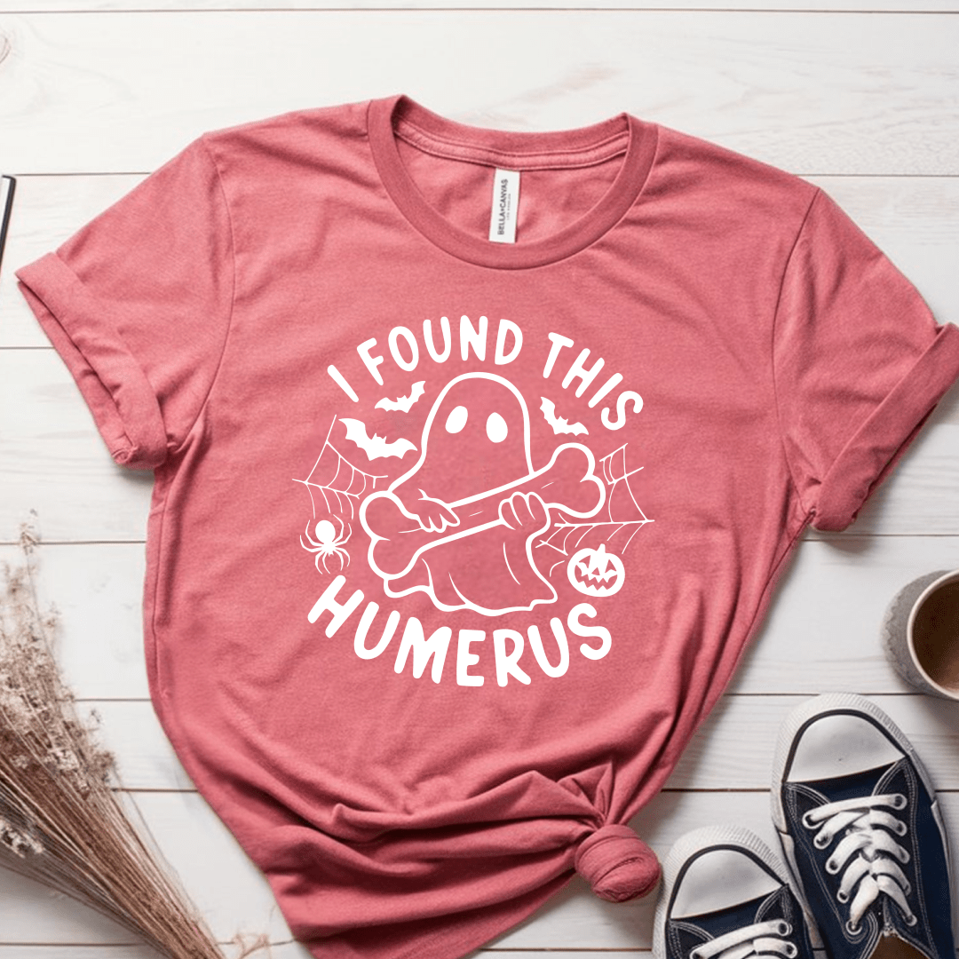 T-Shirt Mauve / S I Found This Humerus T-Shirt