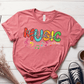 T-Shirt Mauve / S Music Teacher Colorful T-Shirt