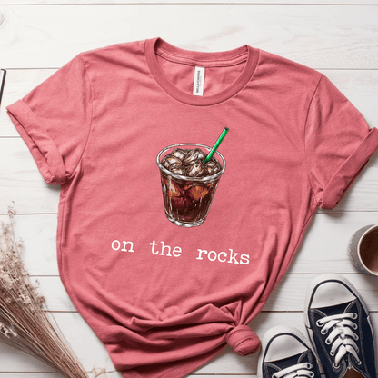 T-Shirt Mauve / S On The Rocks T-Shirt