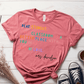 T-Shirt Mauve / S Personalized Dear Student This Classroom Is A Better Place Name T-Shirt