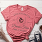 T-Shirt Mauve / S Personalized Grade Name Year Dream Team Apple Wreath T-Shirt