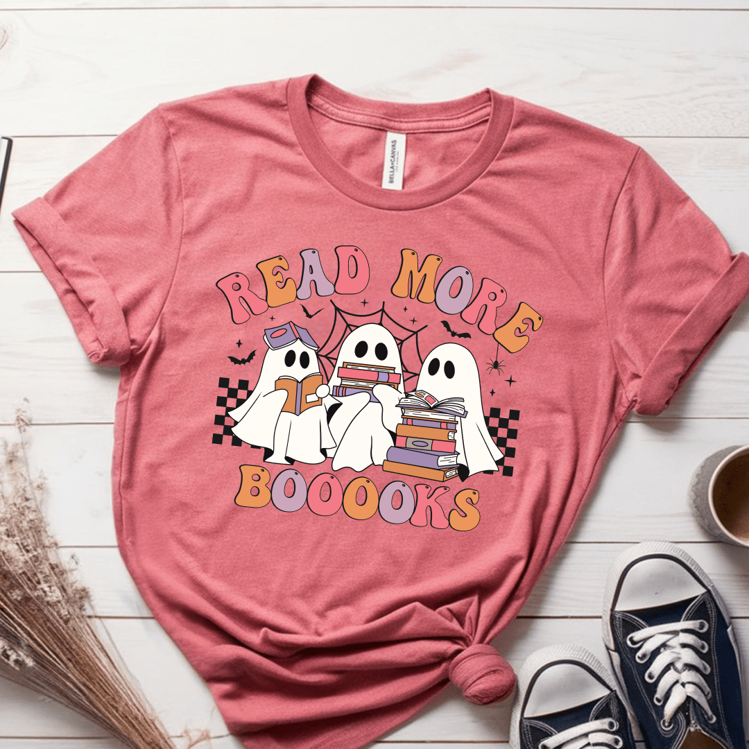 T-Shirt Mauve / S Read More Booooks T-Shirt