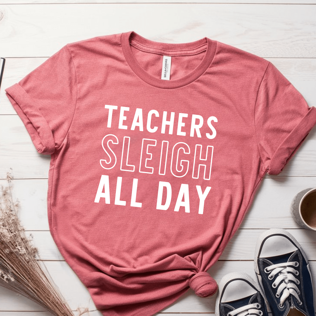 T-Shirt Mauve / S Teachers Sleigh All Day T-Shirt