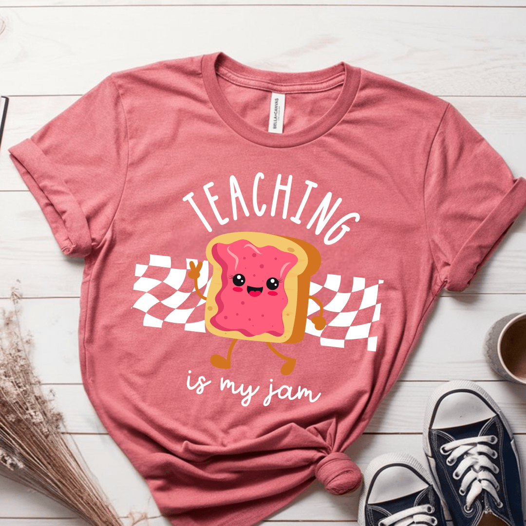 T-Shirt Mauve / S Teaching Is My Jam T-Shirt