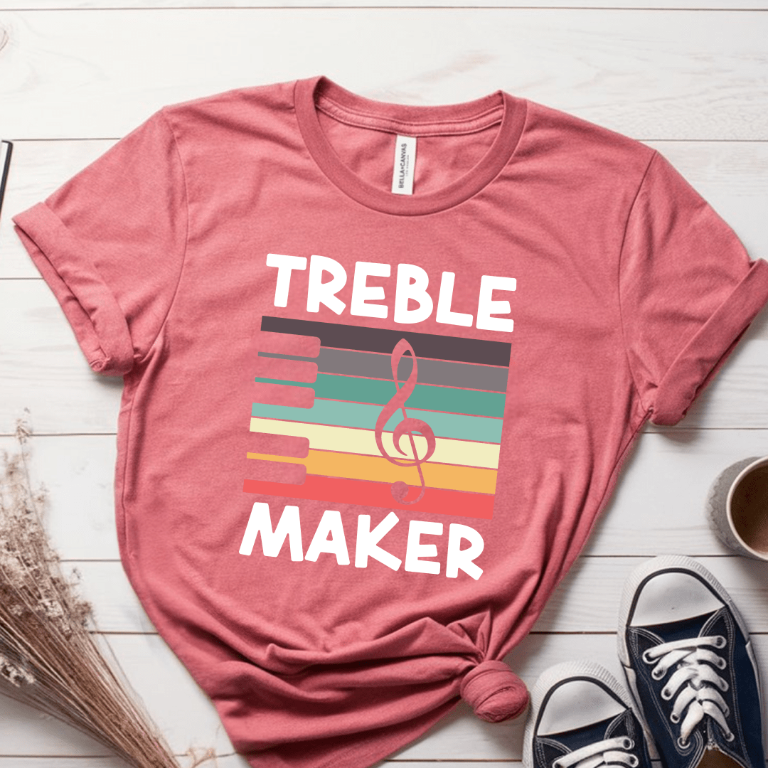 T-Shirt Mauve / S Treble Maker T-Shirt