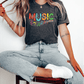 T-Shirt Music Teacher Colorful T-Shirt