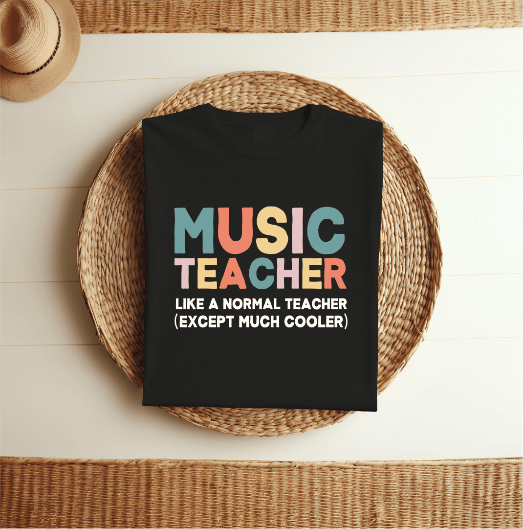 T-Shirt Music Teacher Like A Normal Teacher T-Shirt