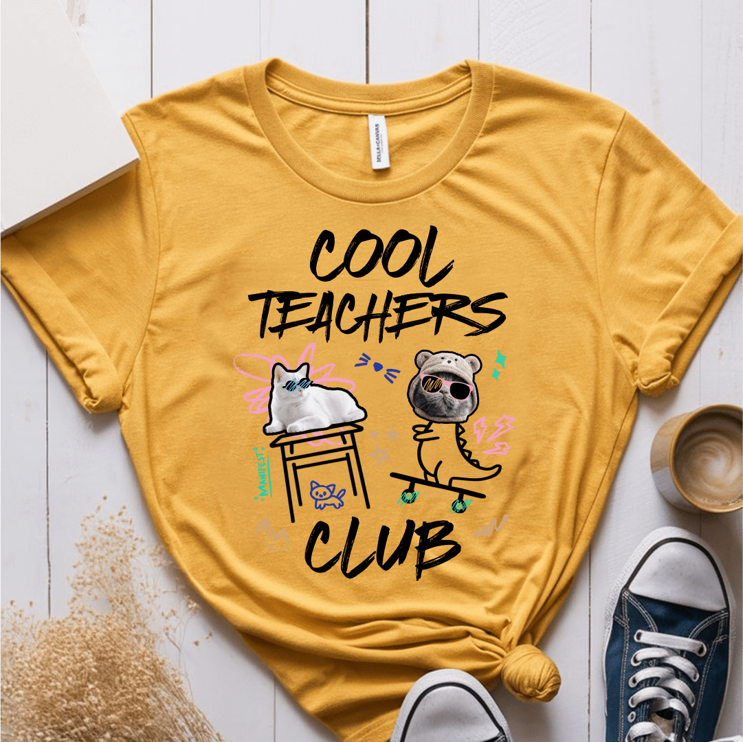T-Shirt Mustard / S Cool Teachers Club T-Shirt