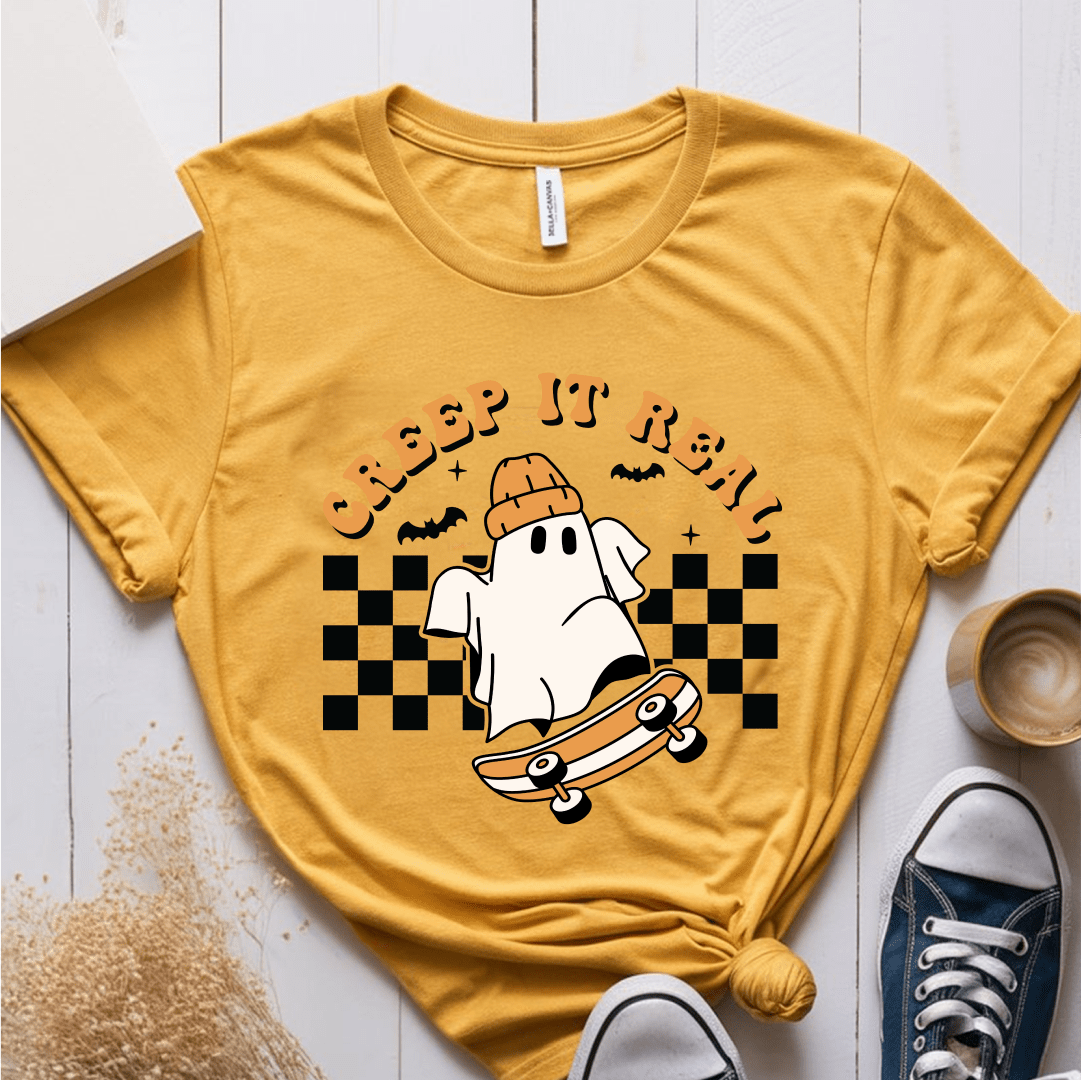 T-Shirt Mustard / S Creep It Real T-Shirt