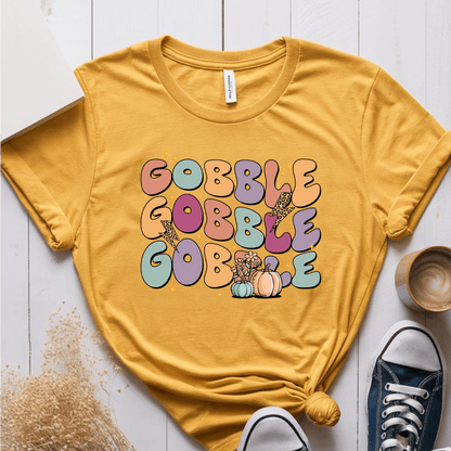 T-Shirt Mustard / S Gobble Gobble Gobble T-Shirt