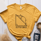 T-Shirt Mustard / S Hippotenuse T-Shirt