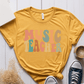 T-Shirt Mustard / S Music Teacher Fall Colors T-Shirt
