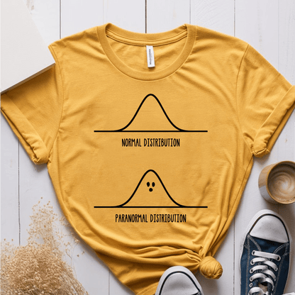 T-Shirt Mustard / S Paranormal Distribution T-Shirt