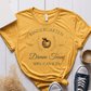 T-Shirt Mustard / S Personalized Grade Name Year Dream Team Apple Wreath T-Shirt