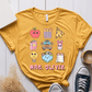 T-Shirt Mustard / S Personalized Name Cute Pastel Stickers T-Shirt