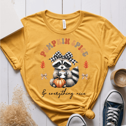 T-Shirt Mustard / S Pumpkin Spice & Everything Nice T-Shirt