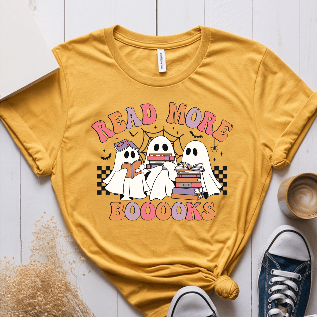 T-Shirt Mustard / S Read More Booooks T-Shirt