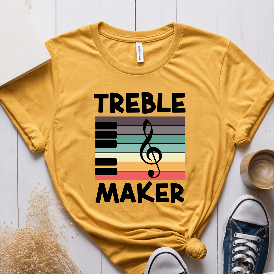 T-Shirt Mustard / S Treble Maker T-Shirt