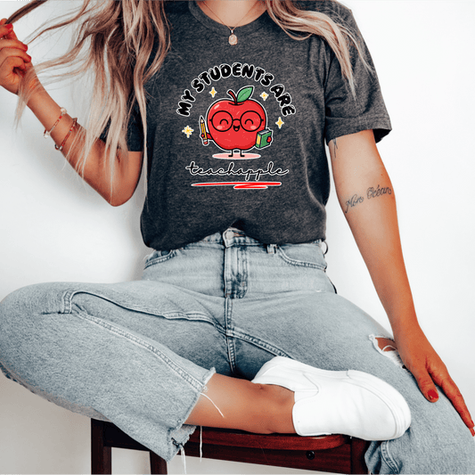 T-Shirt My Students Are Teachapple Apple T-Shirt