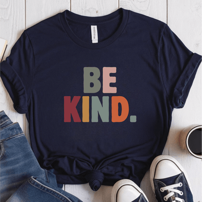 T-Shirt Navy / S Be Kind T-Shirt