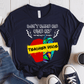 T-Shirt Navy / S Dont Make Me Use My Teacher Voice T-Shirt