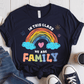 T-Shirt Navy / S In This Class We Are Family T-Shirt