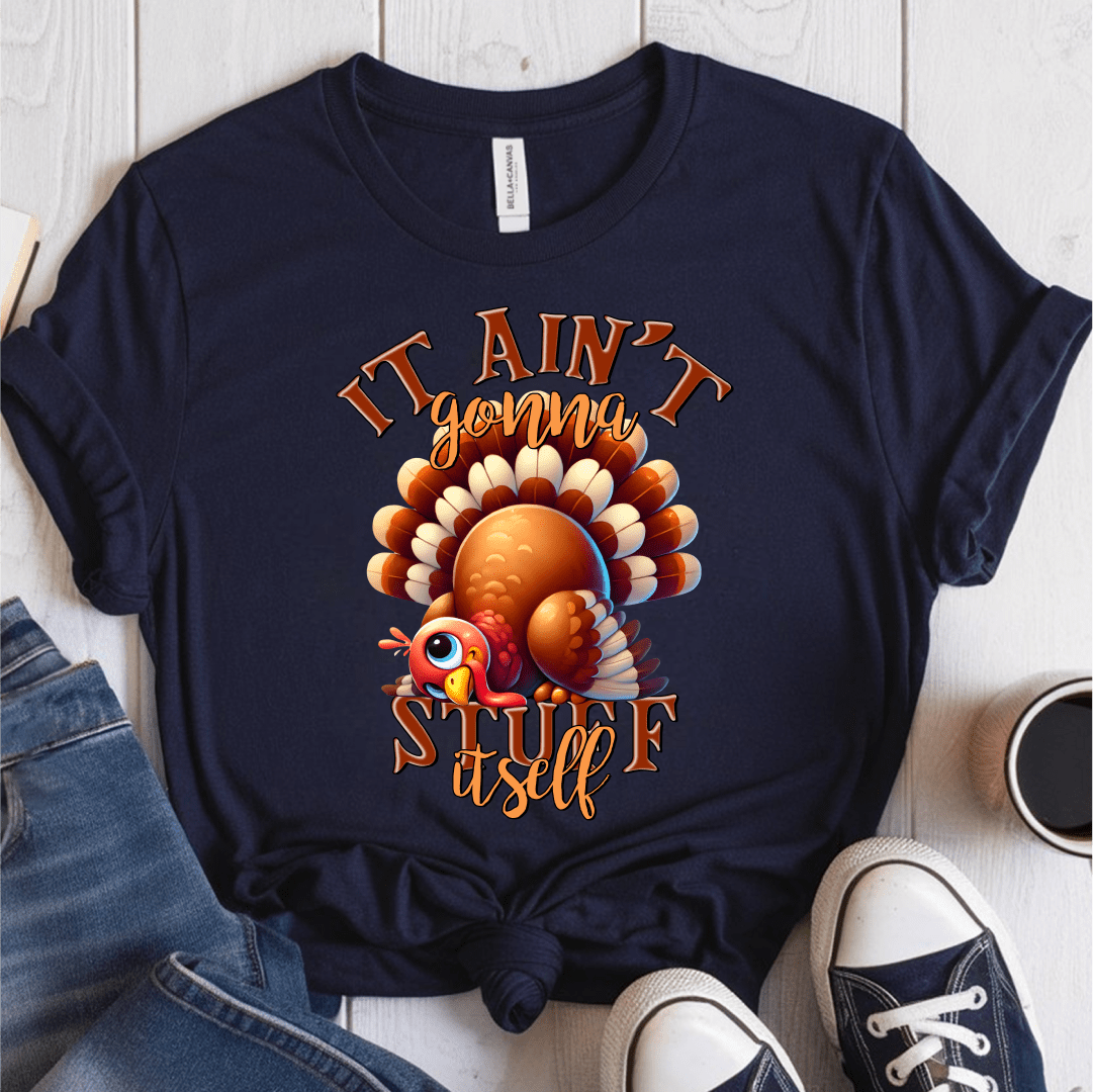 T-Shirt Navy / S It Ain't Gonna Stuff Itself T-Shirt