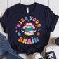 T-Shirt Navy / S Kiss Your Brain T-Shirt