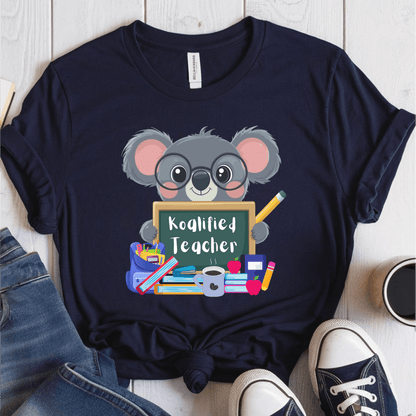 T-Shirt Navy / S Koalified Teacher T-Shirt