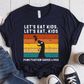 T-Shirt Navy / S Lets Eat Kids Punctuation Saves Lives T-Shirt